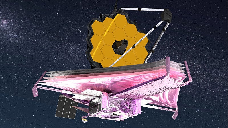 James Webb Space Telescope illustration
