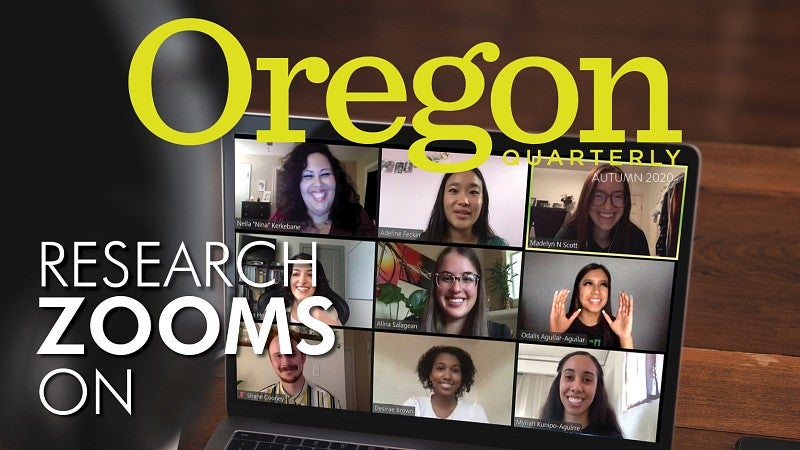 Autumn 2020 Oregon Quarterly cover
