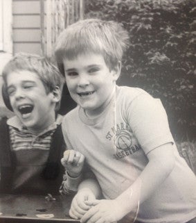 Danny and Brian as little guys