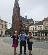 UO alumni visiting church in Croatia