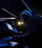 piano player in a jazz club