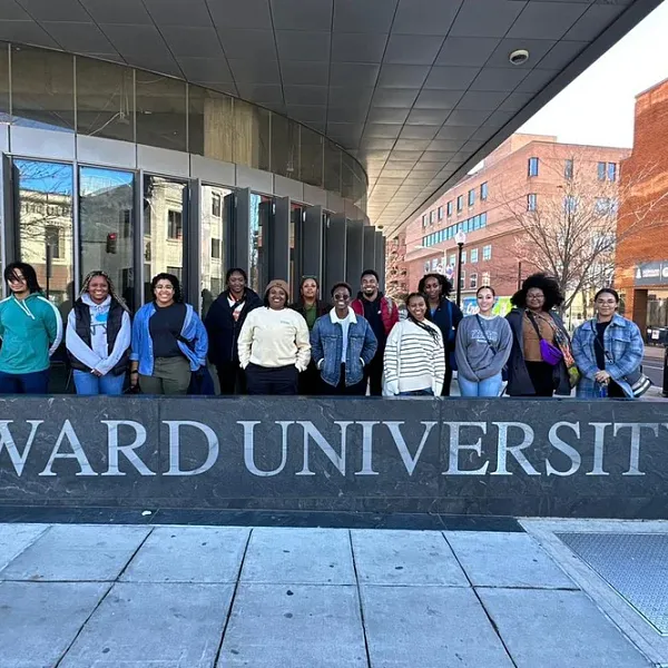 UO students at Howard University in DC