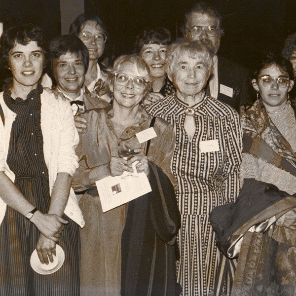 gathering of faculty ca 1983