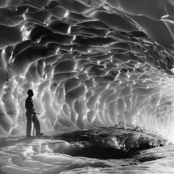 Paradise caves at Mt. Rainier 